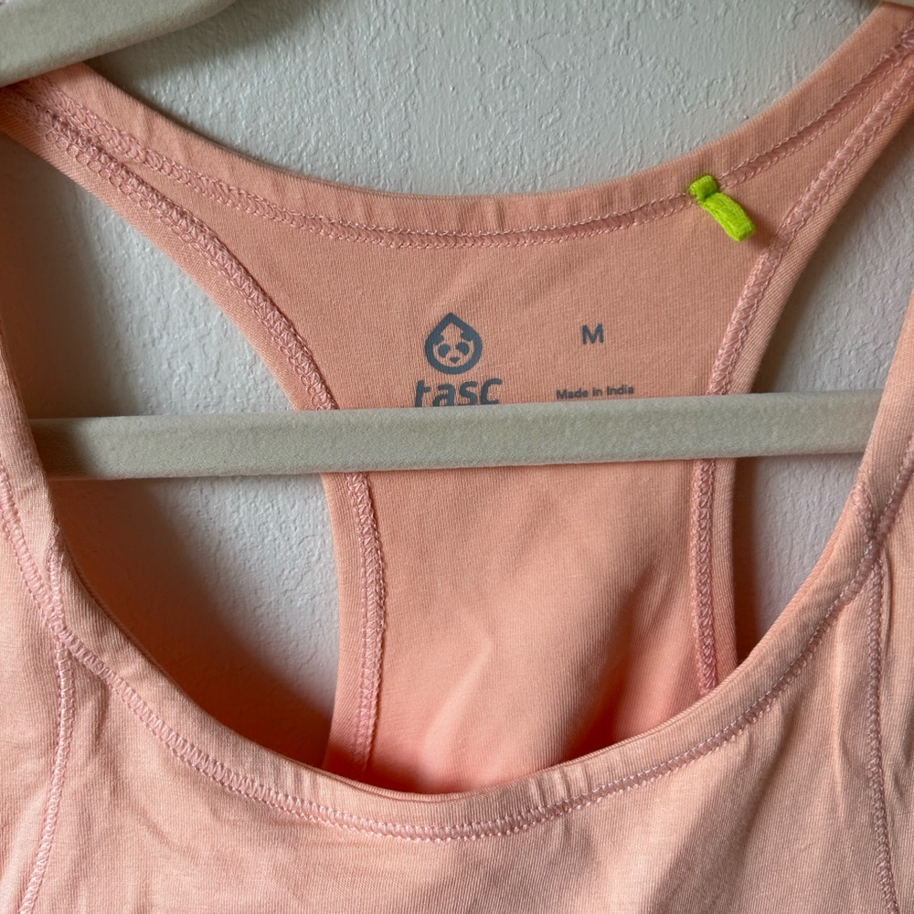 Tasc Performance Peach Racerback Tank - Picture 2 of 5